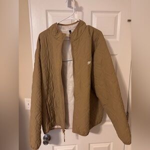 Men’s reversible wind breaker/ running jacket fabletics size xxl